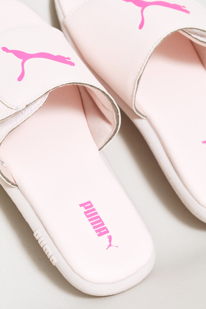 Pre-Girls Sporty Velcro Zadp Slide - Pink