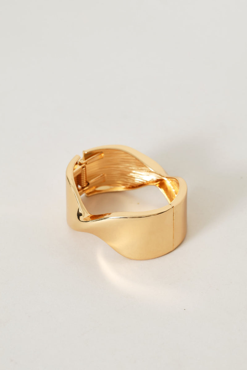Irregular Chunky Cuff - Gold
