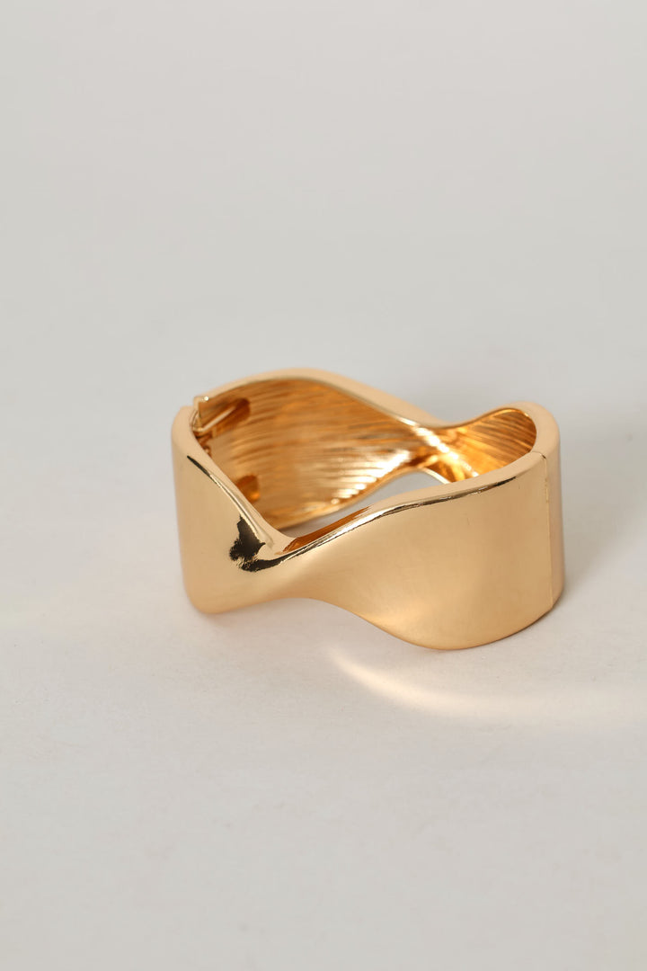 Irregular Chunky Cuff - Gold
