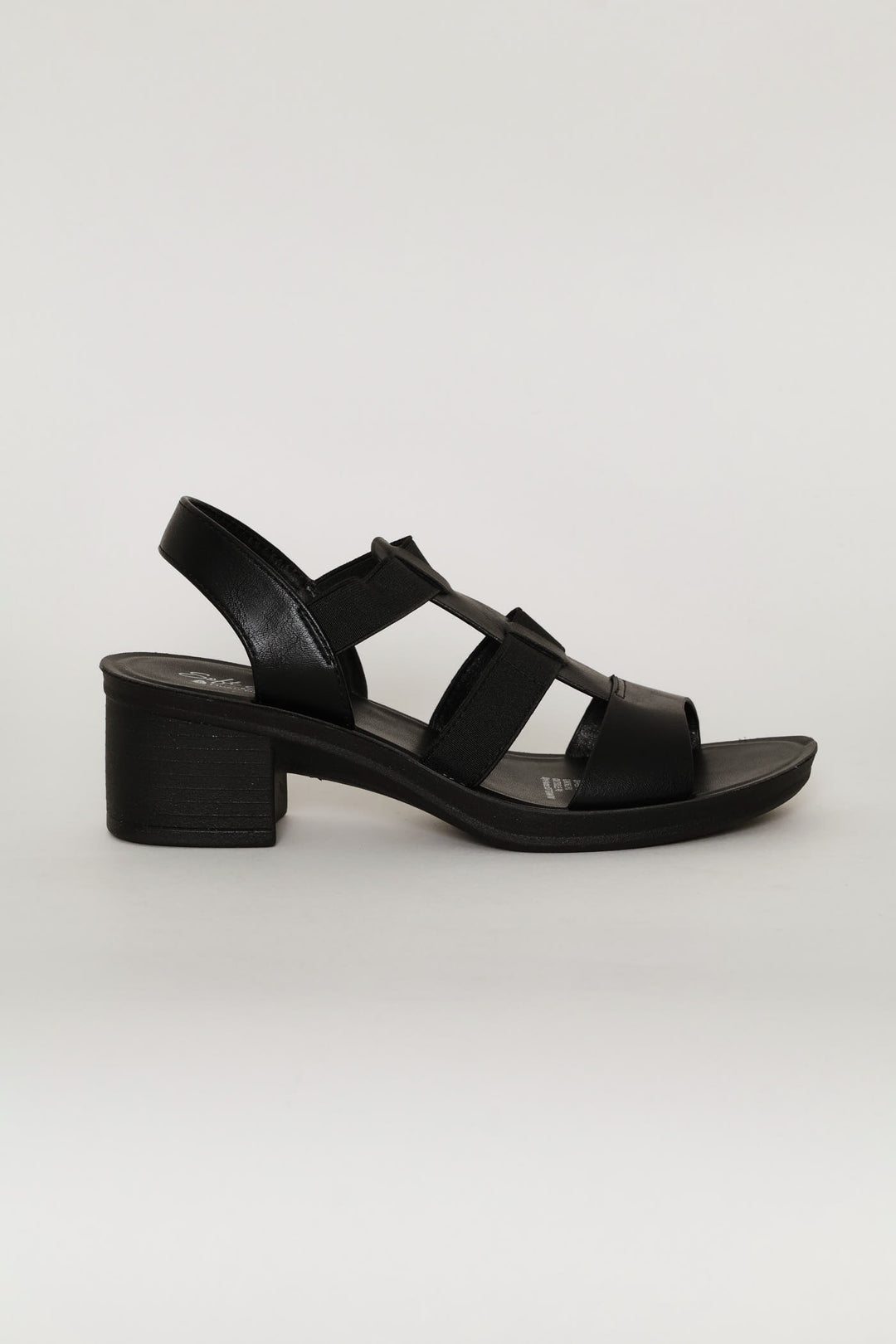 Soft Devana Mono Heel - Black