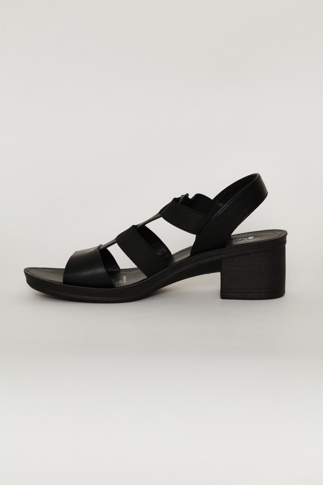 Soft Devana Mono Heel - Black