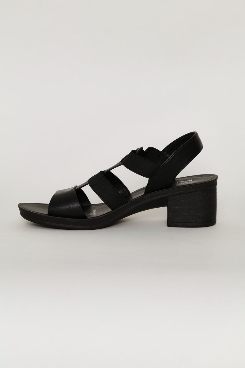 Soft Devana Mono Heel - Black