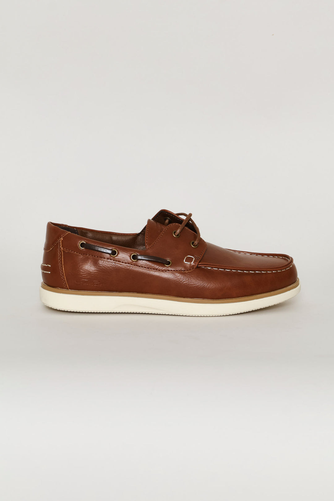 Lace Up Docksider - Brown