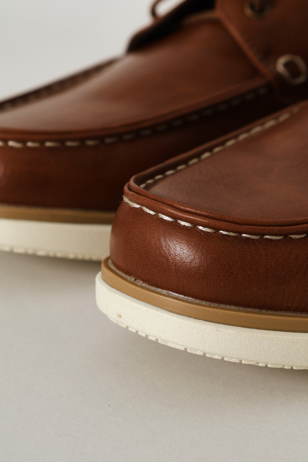 Lace Up Docksider - Brown