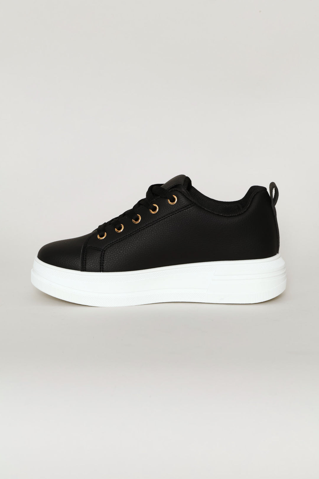 Plimsole Sneaker - Black