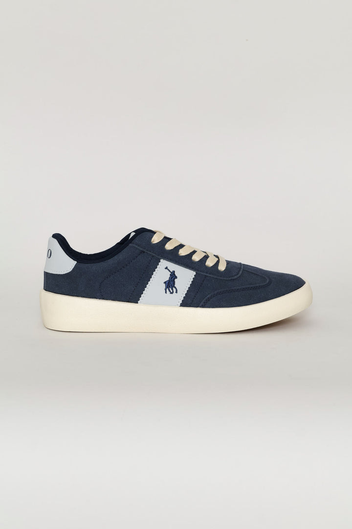Suede Side Flash Sneaker - Navy