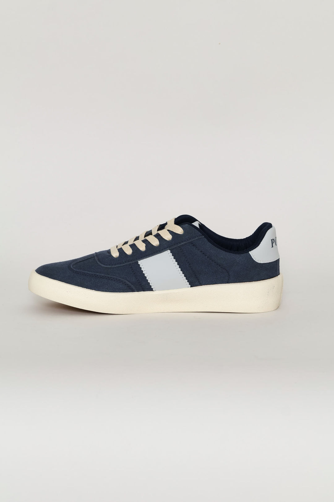 Suede Side Flash Sneaker - Navy