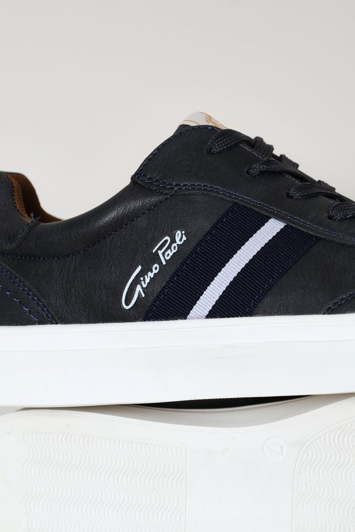 Stripe Side Detail Sneaker - Navy