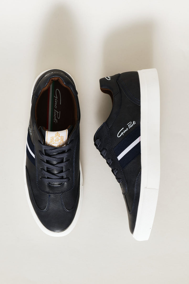 Stripe Side Detail Sneaker - Navy