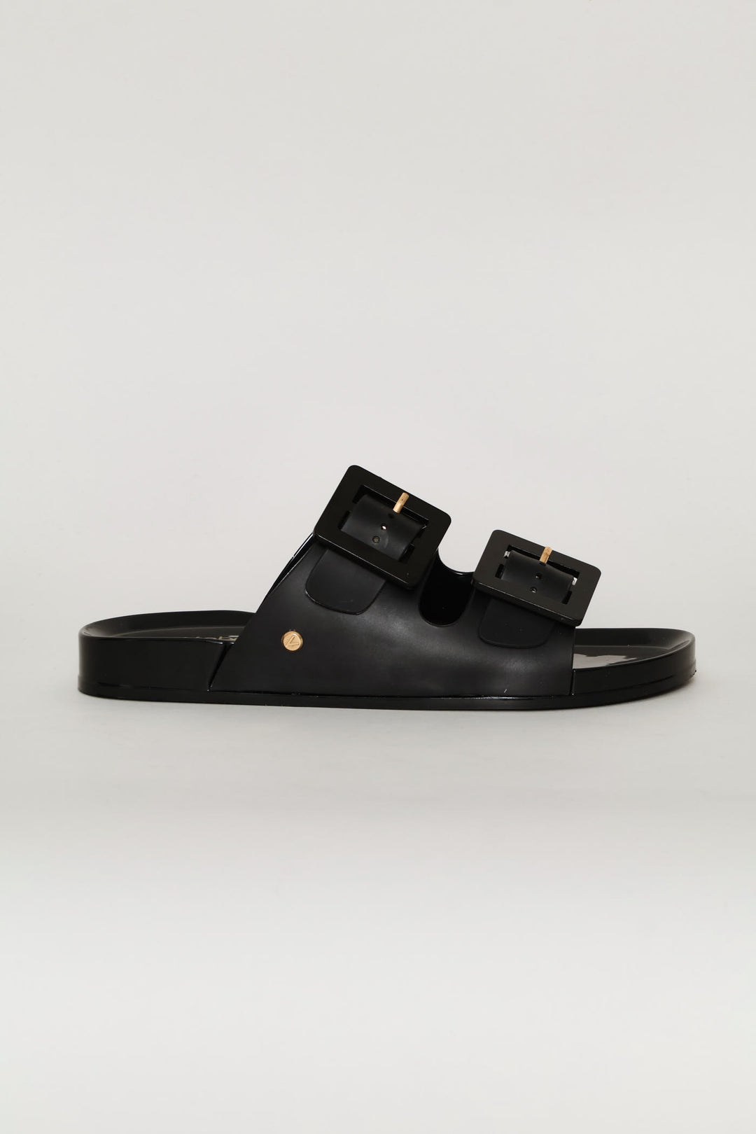 Buckle Detail Sandal - Black