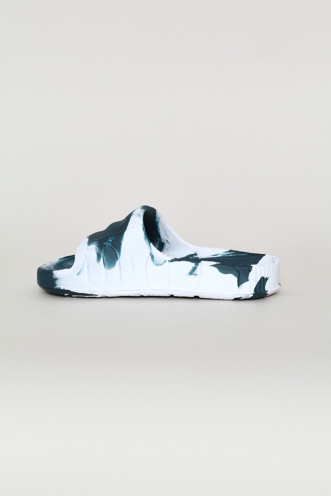 Boys Marbled 3D Slide - Denim