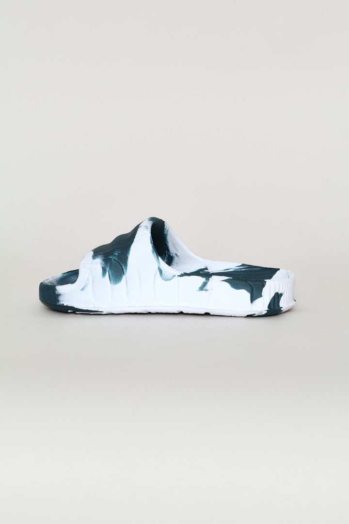 Boys Marbled 3D Slide - Denim