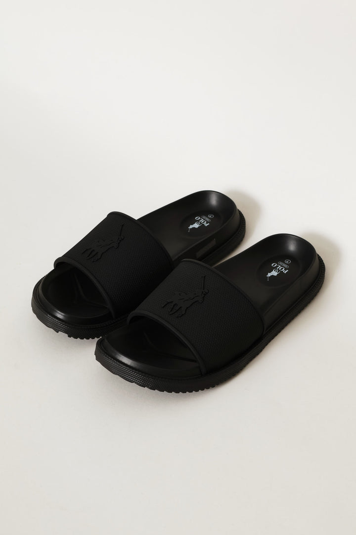 Pony Moulded Pool Slide - Black