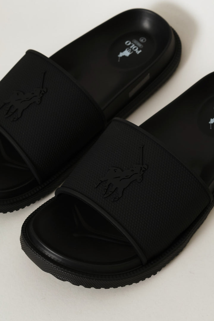 Pony Moulded Pool Slide - Black