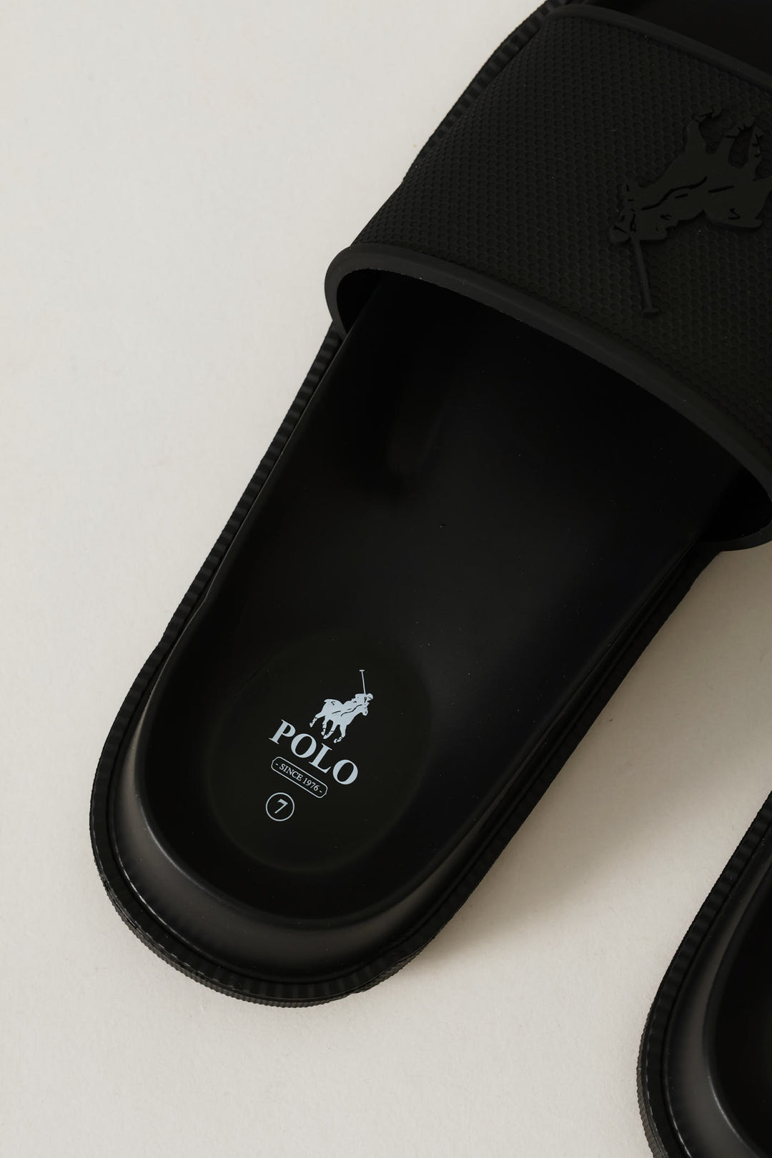 Pony Moulded Pool Slide - Black