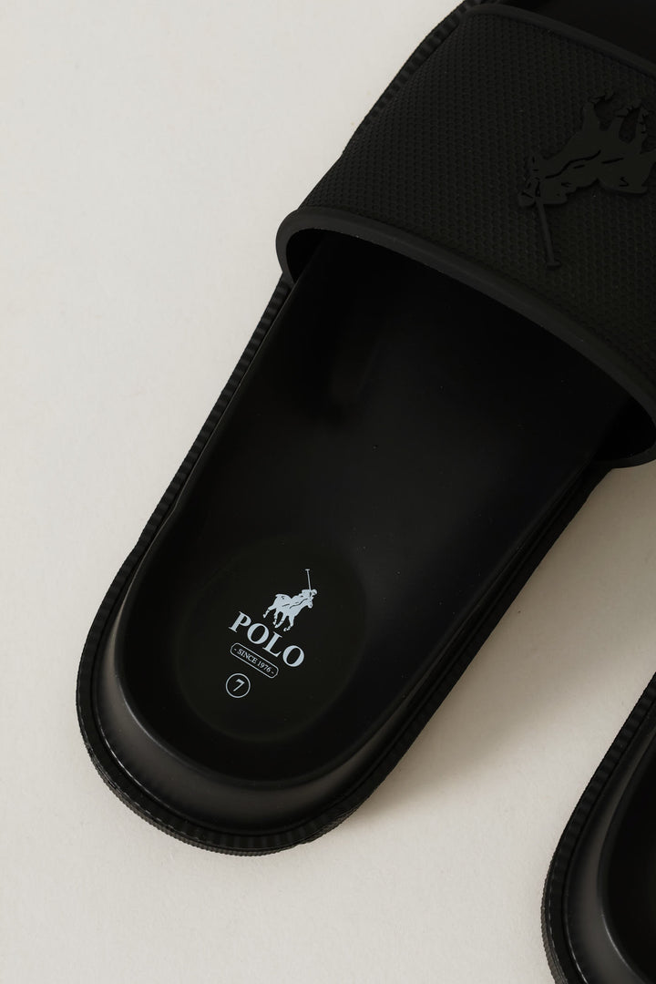 Pony Moulded Pool Slide - Black