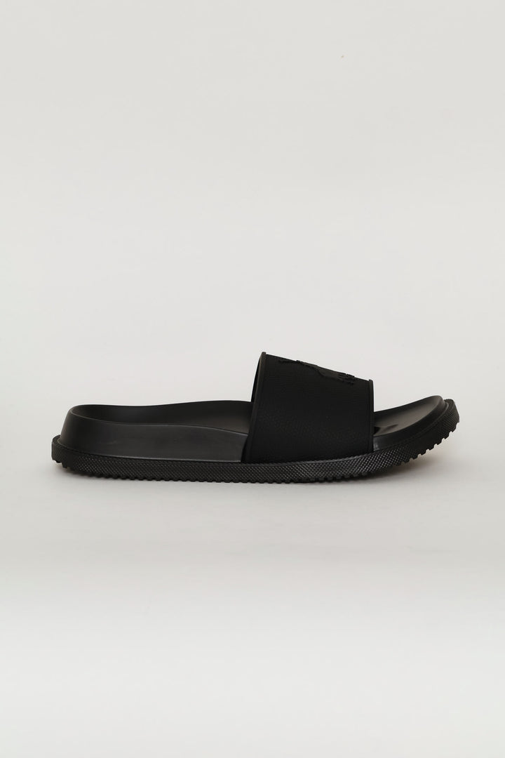 Pony Moulded Pool Slide - Black