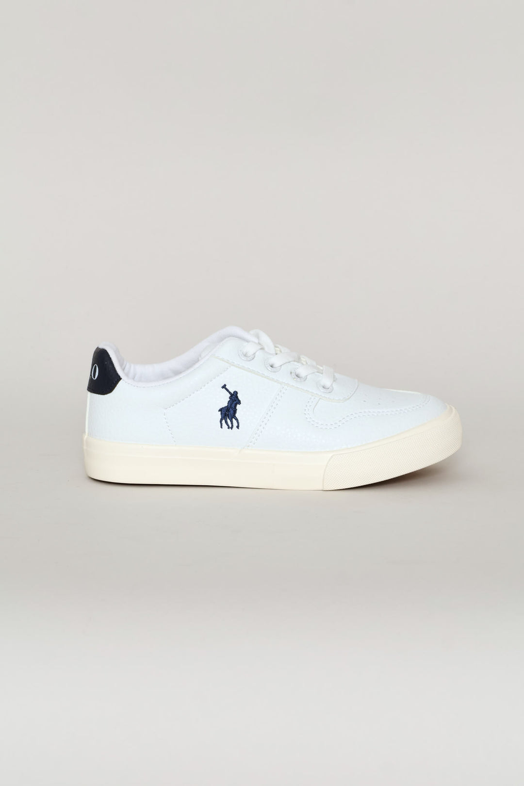 Boys Classic Leather Sneaker - White