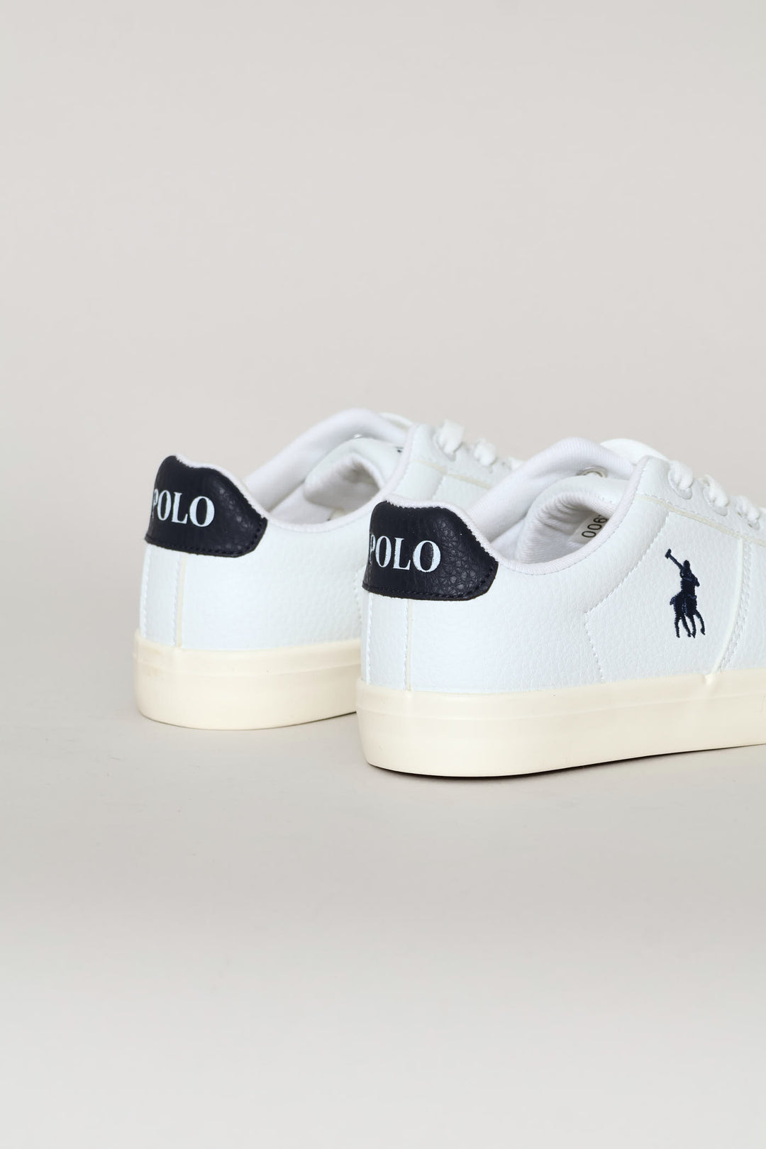 Boys Classic Leather Sneaker - White