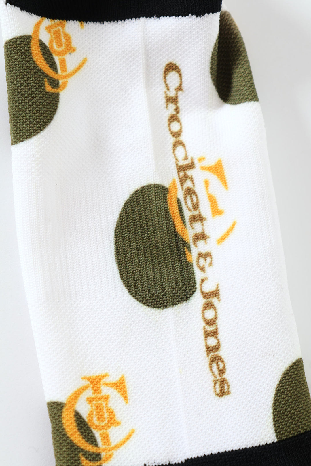 Dotted Anklet Socks - White/Green