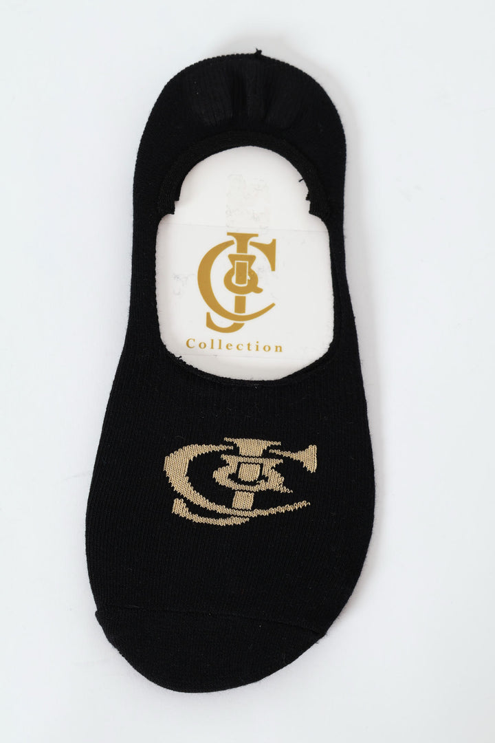 Plain Secret Socks - Black