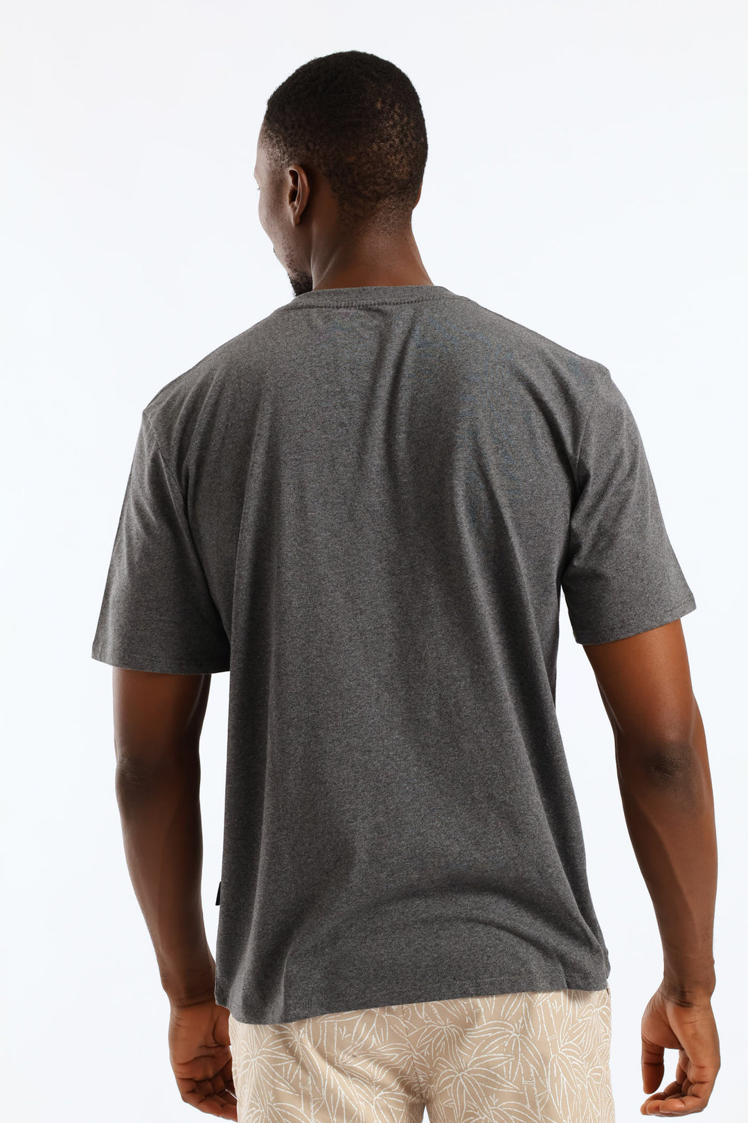 Monterey Camper Van Tee - Charcoal Melange