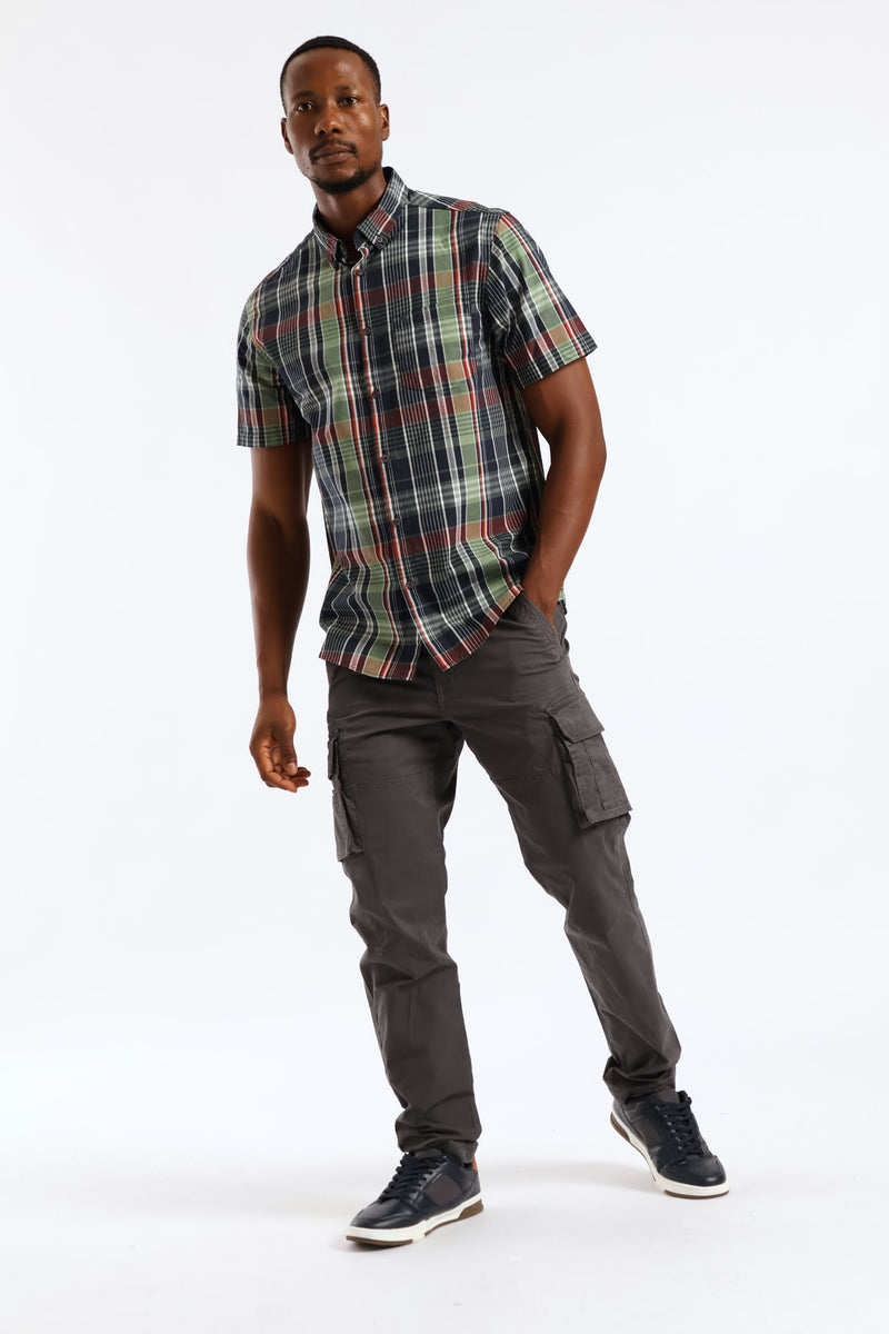 Vintage Cargo Pants - Charcoal