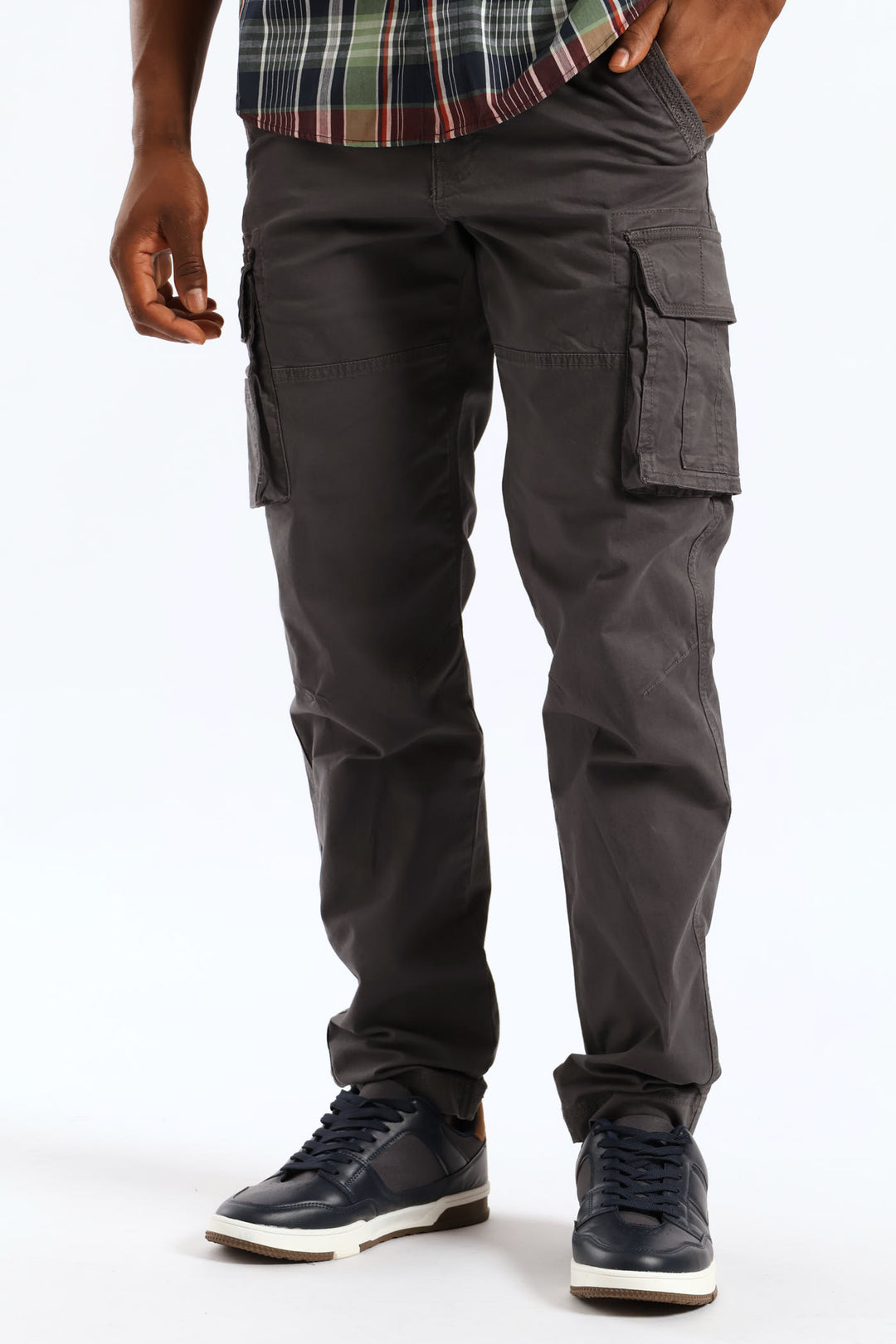 Vintage Cargo Pants - Charcoal