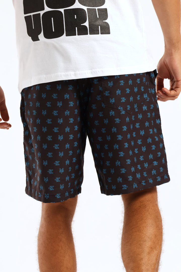 Mini Logo Swim Short - Black