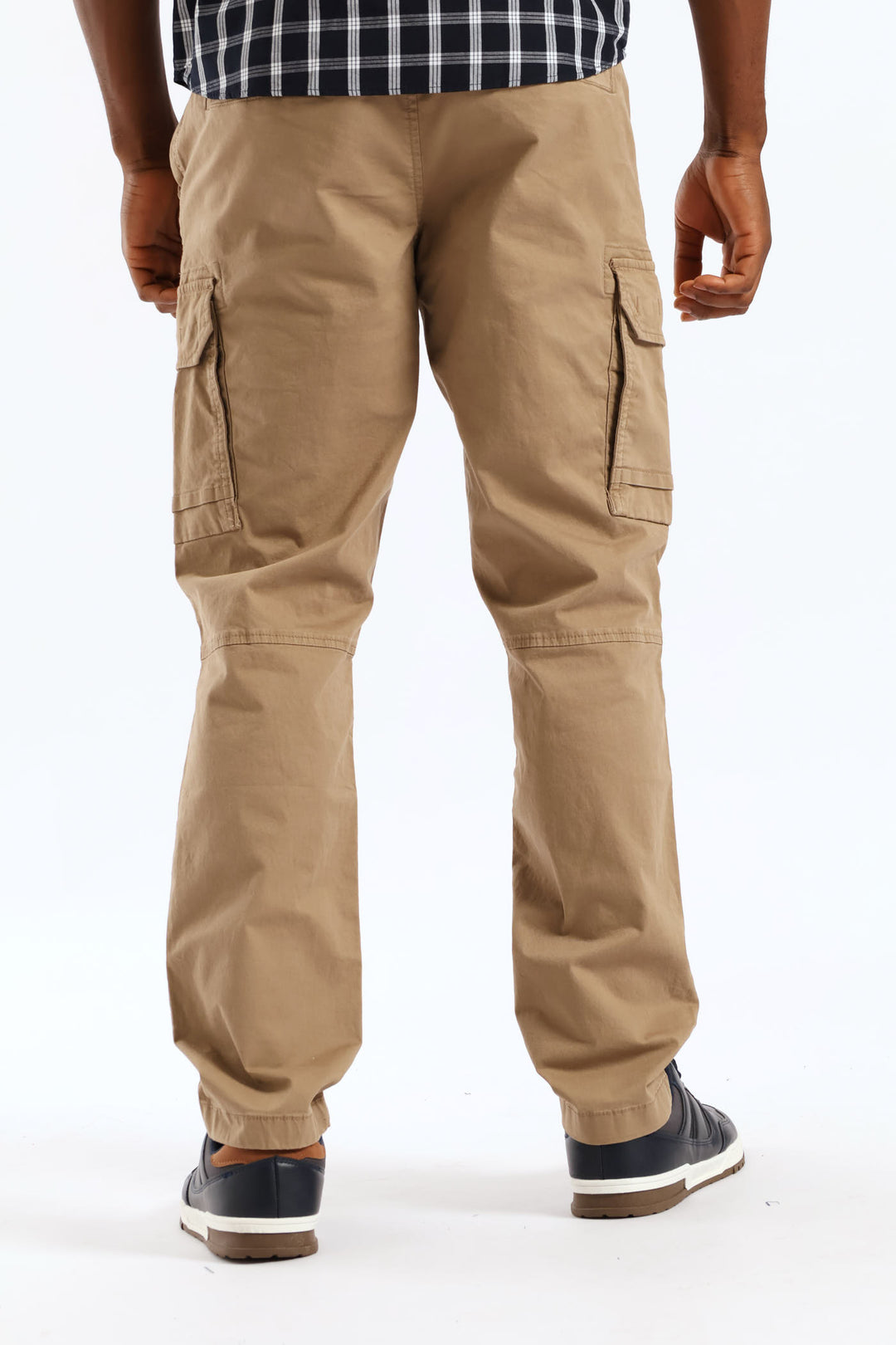 Zip Pocket Cargo Pant - Khaki