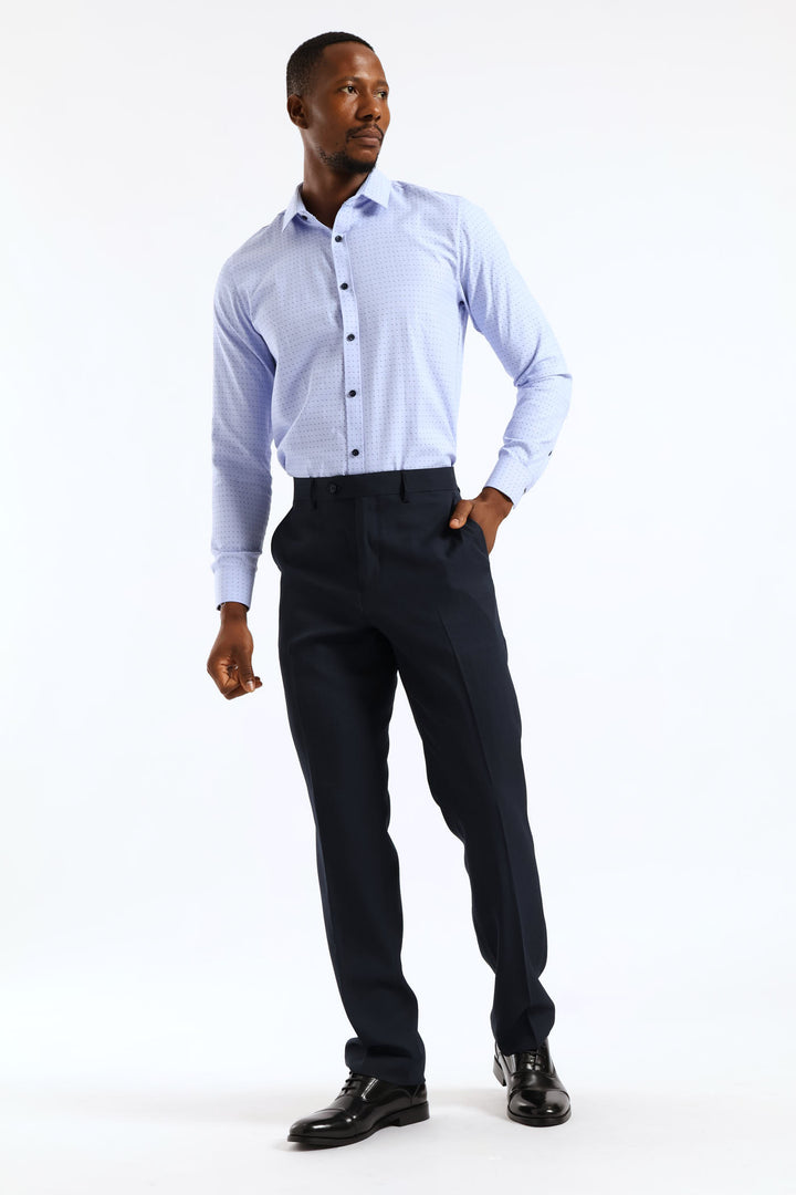 Regular Fit Essential Suit Trouser - Navy