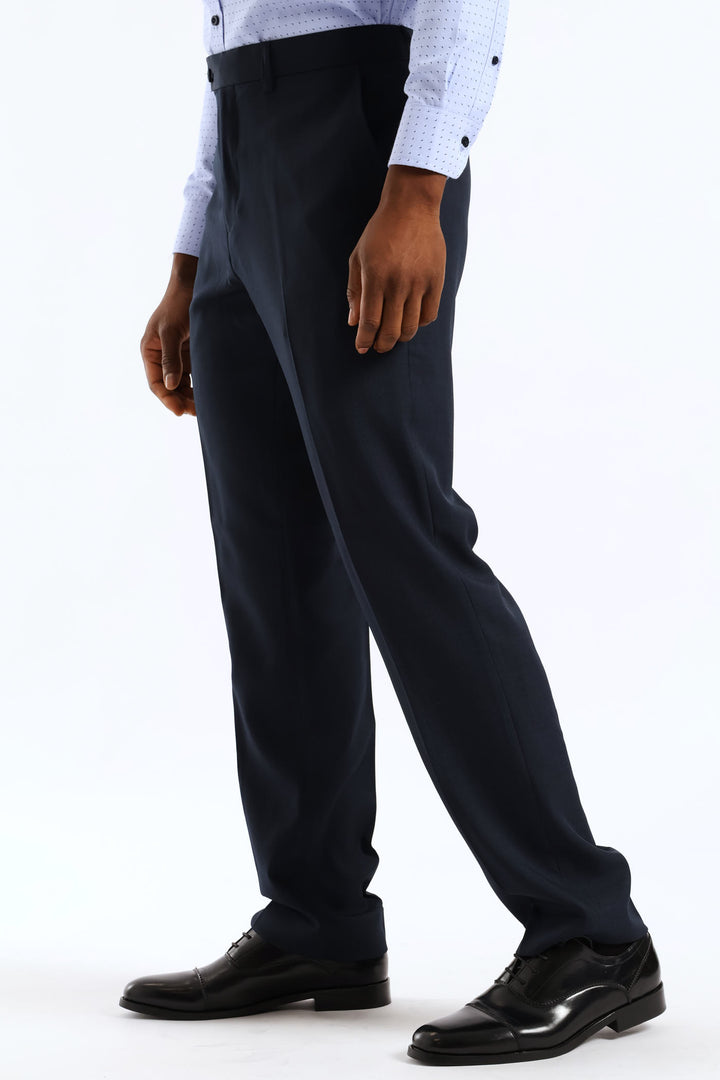 Regular Fit Essential Suit Trouser - Navy