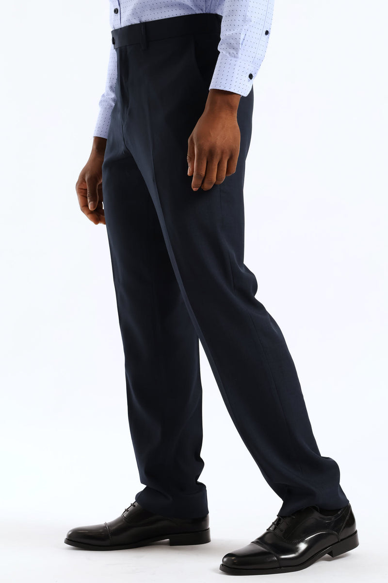 Regular Fit Essential Suit Trouser - Navy