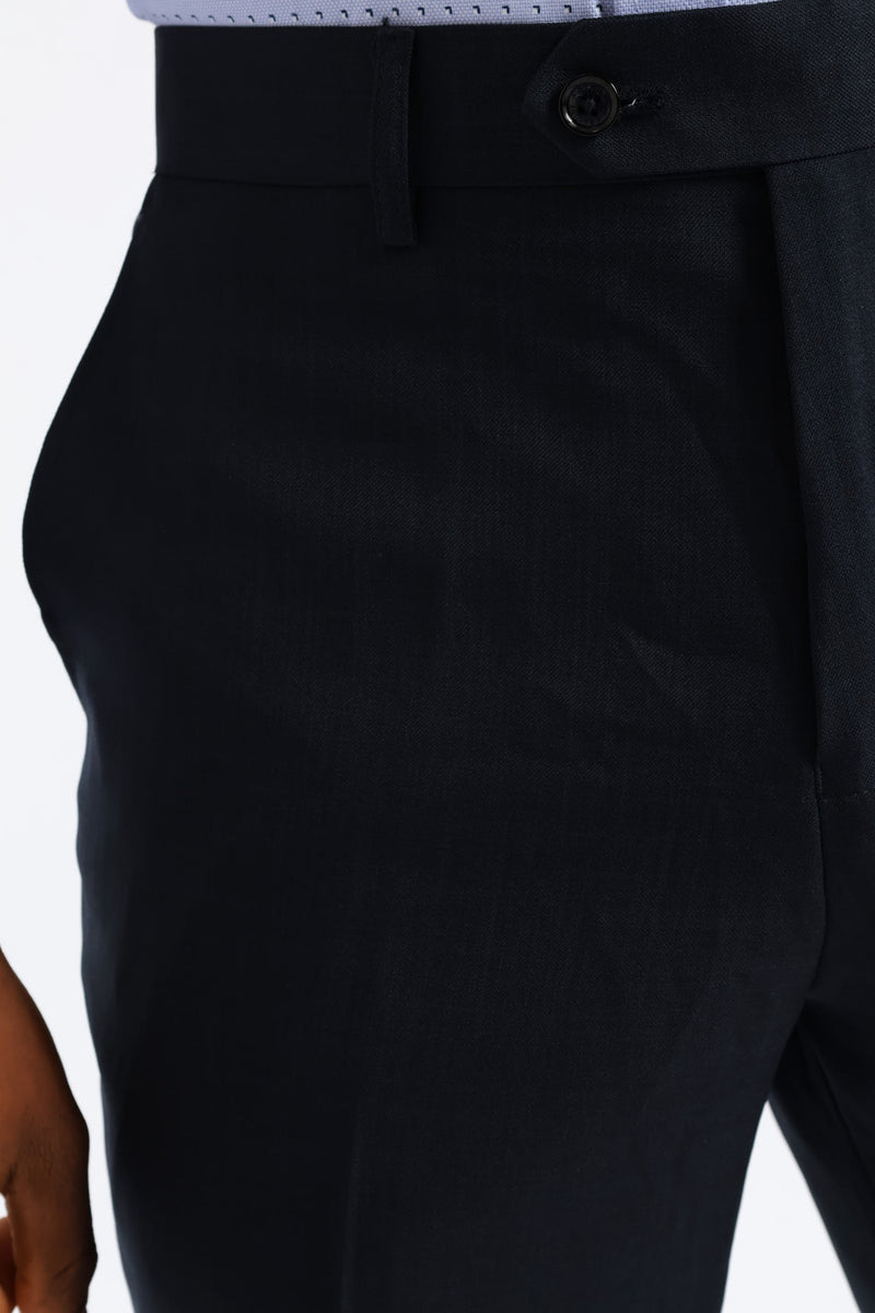 Regular Fit Essential Suit Trouser - Navy