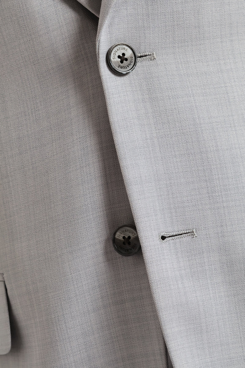 Regular Fit Essential Suit Jacket - Grey