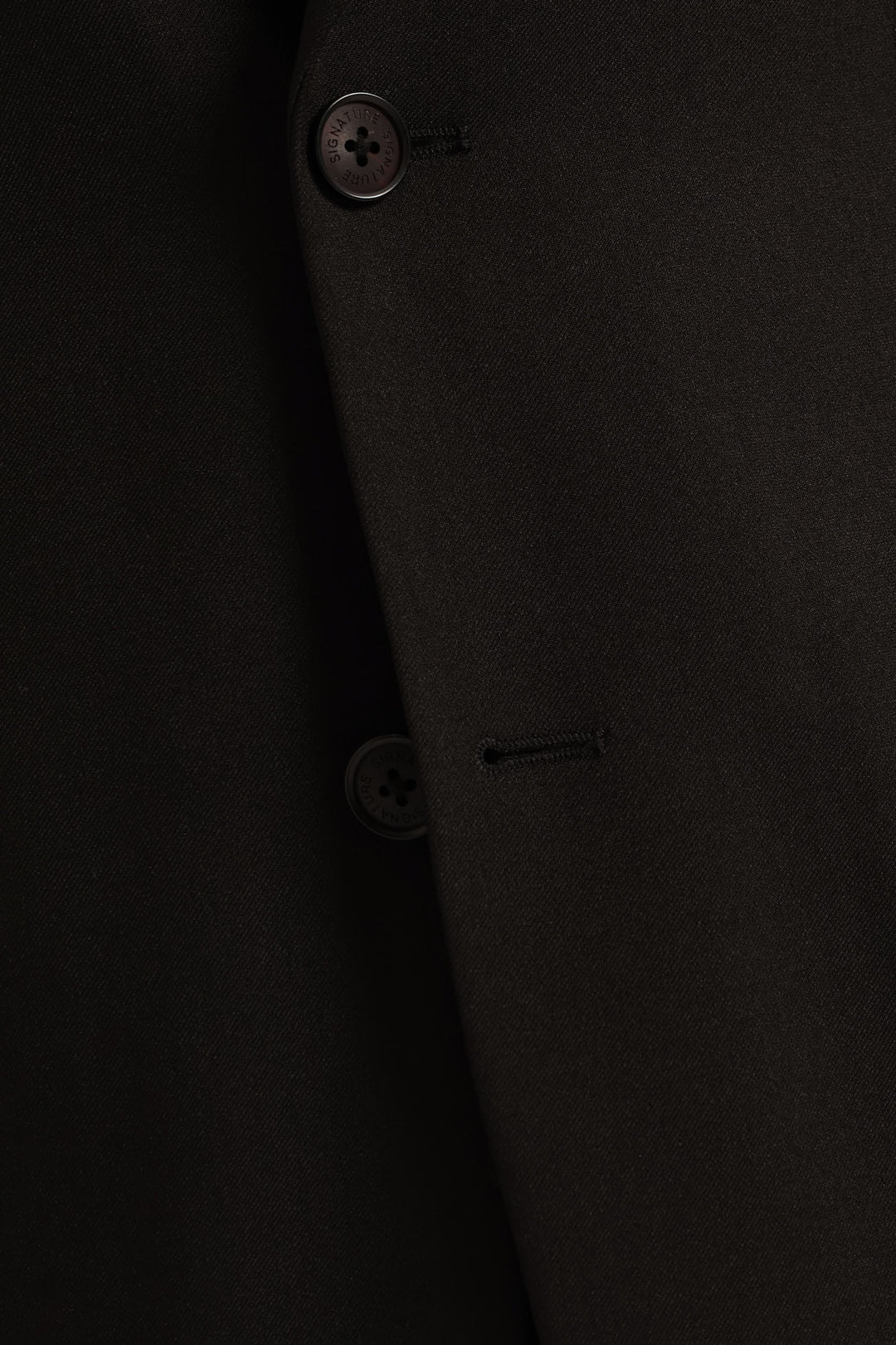 Regular Fit Essential Suit Jacket - Black