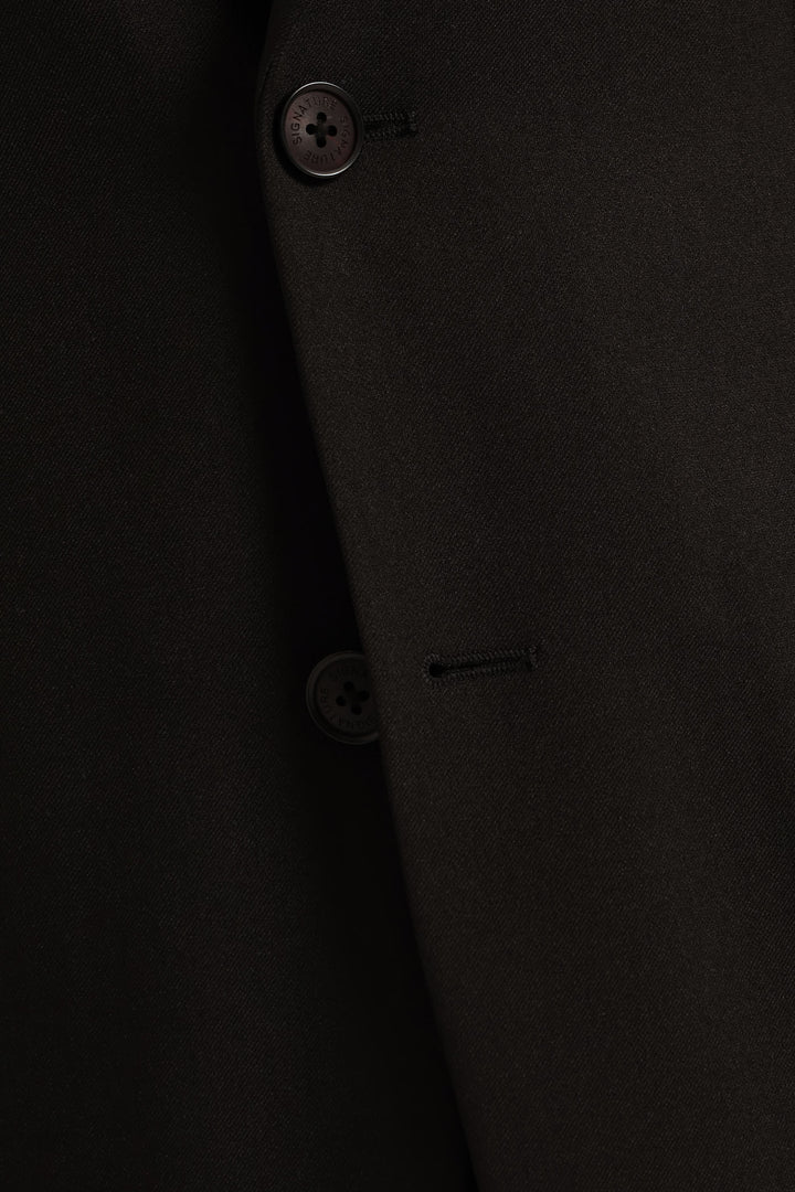 Regular Fit Essential Suit Jacket - Black