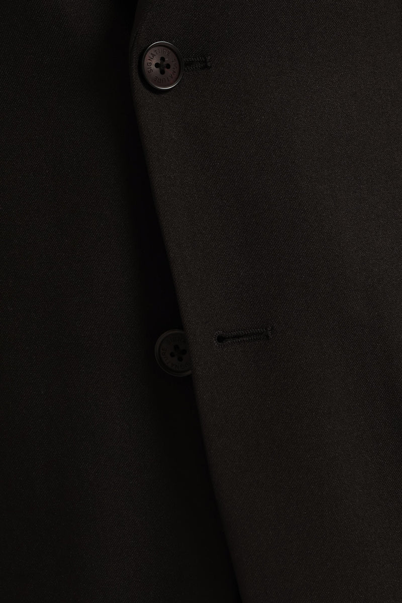 Regular Fit Essential Suit Jacket - Black