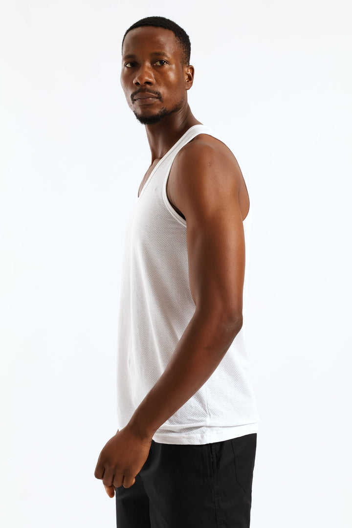 Men's Jockey 2 Pack Cell Vest White