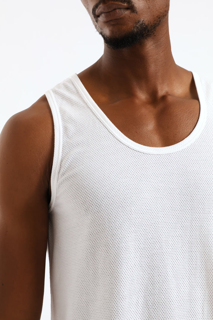 Men's Jockey 2 Pack Cell Vest White