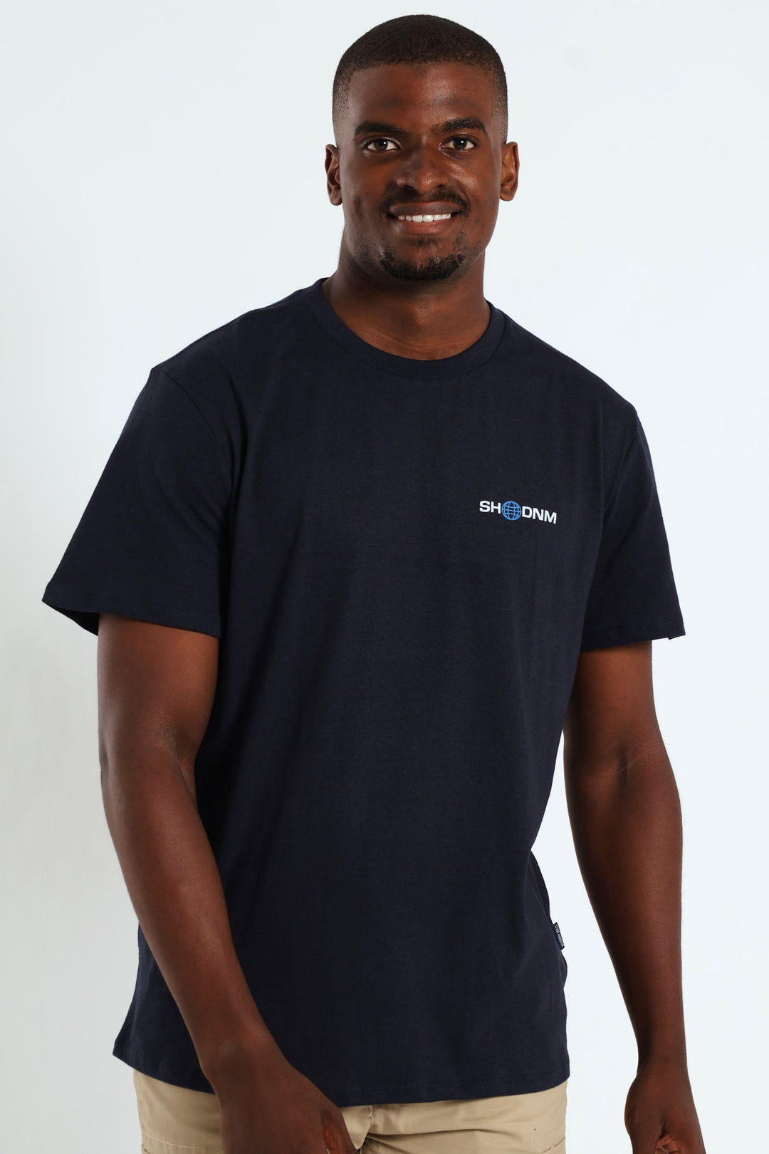Speedstar Front & Back Print Tee - Navy