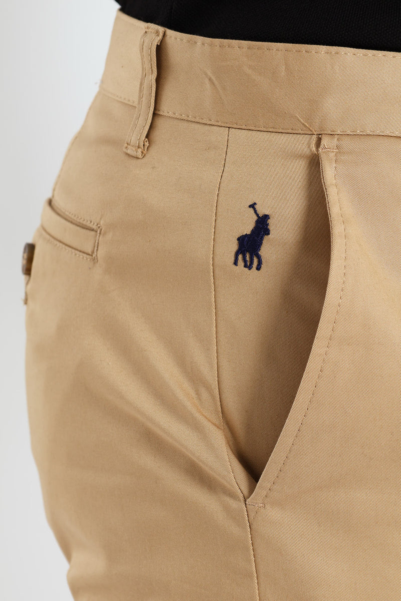 Milan Straight Leg Chino - Khaki