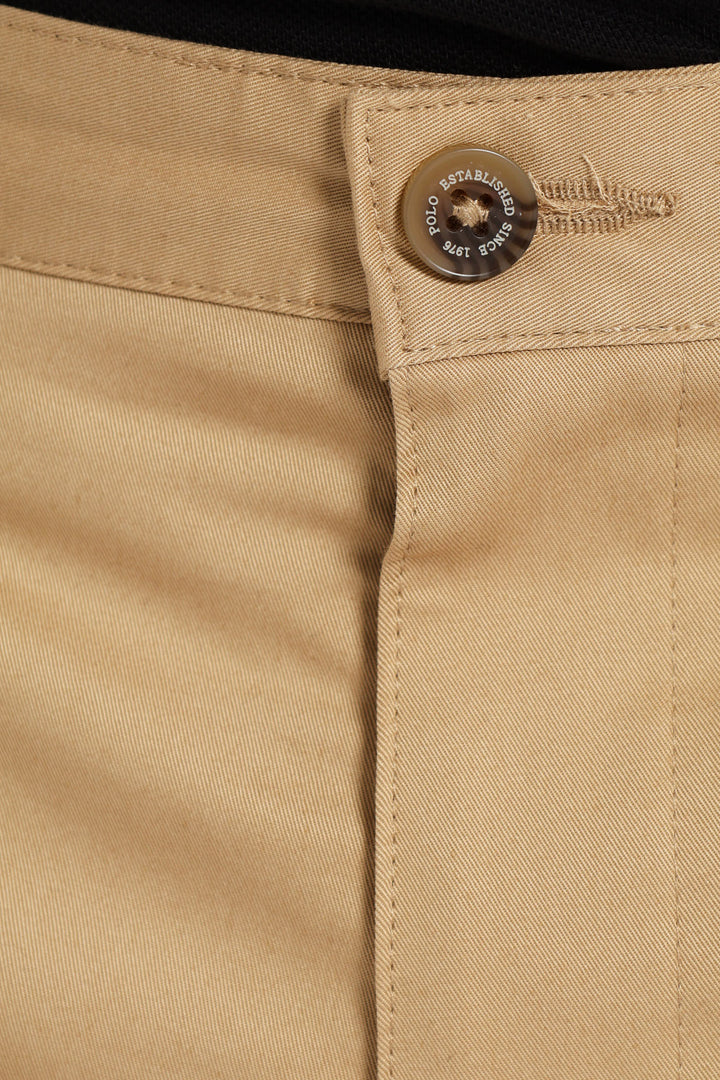 Milan Straight Leg Chino - Khaki