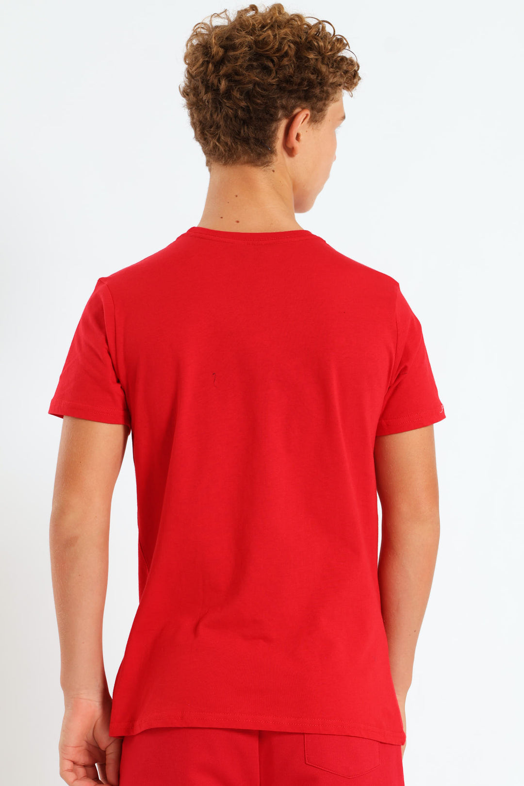 Boys Gamer Heartbeat Print Tee - Red