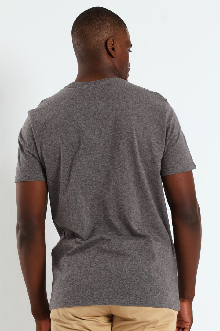 Lucus Tee - Charcoal Melange