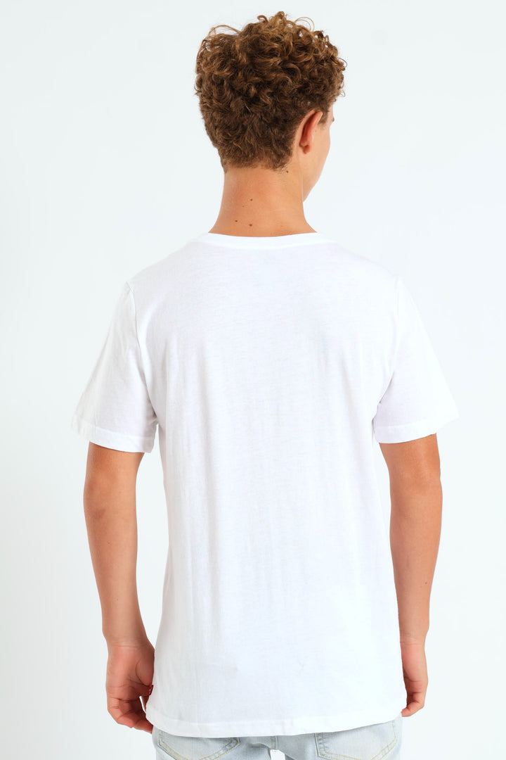 Boys Classic Tee - White