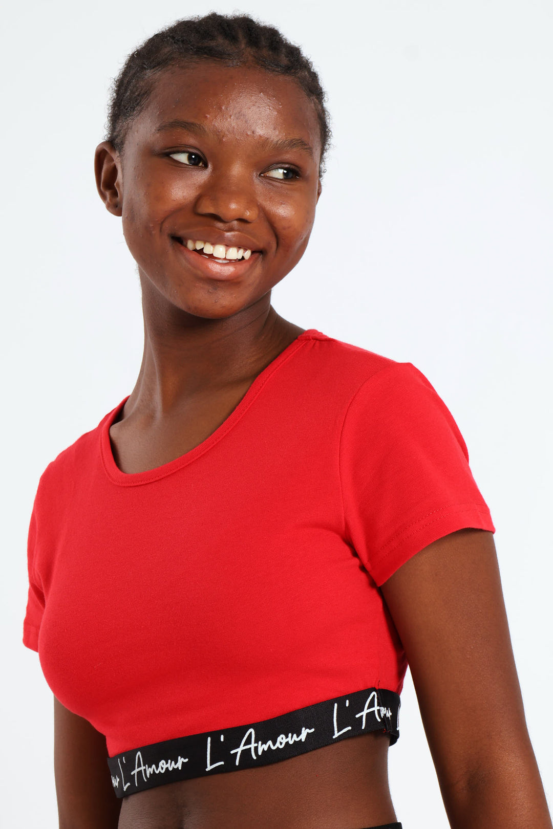 Girls Expo Elastic Top - Red