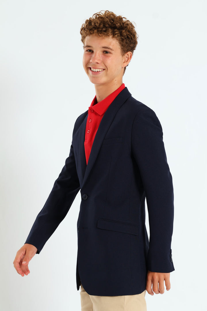 Boys Blazer - Navy