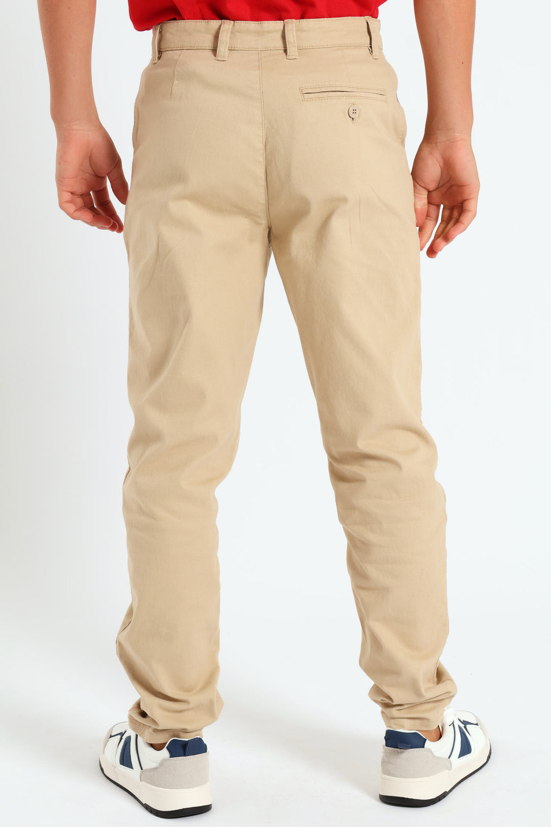 Boys Chino Pants - Stone