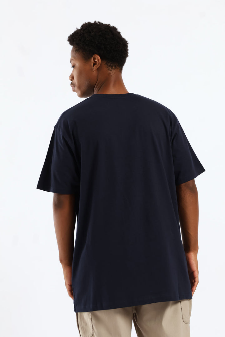 Leandro Tee - Navy